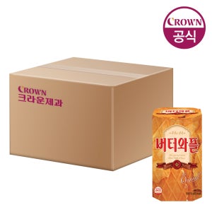크라운 공식 버터와플 135gx12개