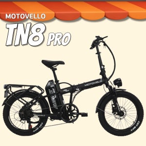 모토벨로 TN8프로 접이식 전기자전거 770W 48V PAS 15Ah