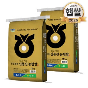 푸드앤픽 25년 부안농협 신동진쌀 농협쌀 10kg, 2개