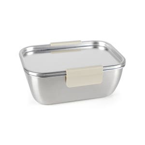 국산 올스텐 크림 스텐밀폐용기 1520ml, 1개