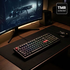 키크론 익스트림 eX99 8K TMR 자석축 키보드 저소음 래피드 트리거 발로란트 키보드
