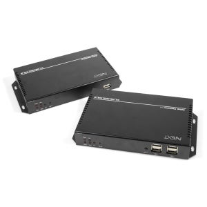 이지넷 DVI UHD 4K 20km 연장기 광케이블 리피터 NEXT-1029DFC-KVM