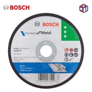 보쉬 105mm 절단석 그라인더날 금속용 343 내경 16mm