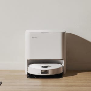 쿠쿠 파워클론 로봇청소기 AI Pro 올인원 스테이션 CRVC-BAC1010TNW