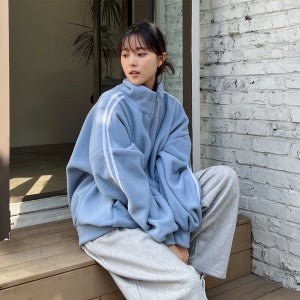 올핏클로젯 4XL 후리스st 카라 집업 빅사이즈