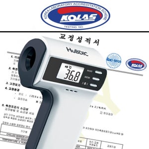 KOLAS 검교정 성적서 포함 휴비딕 비접촉 체온계 FS-300 적외선 병원