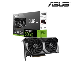 ASUS DUAL 지포스 RTX 5060 OC D7 8GB 대원씨티에스 그래픽카드 VGA
