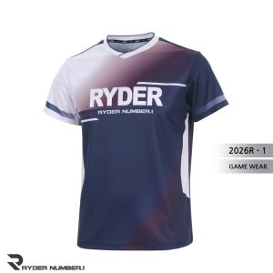 라이더 배드민턴 경기복 반팔 티셔츠 2026R-1