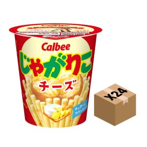 가루비 자가리코 쟈가리코 치즈맛 일본 간식 55g, 24개