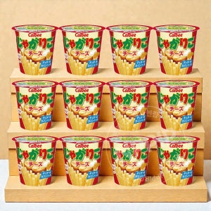 가루비 자가리코 쟈가리코 치즈맛 일본 간식 55g, 12개