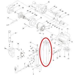계양부품 스위치핸들 D13,20,23 (#11)
