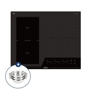 웰치 인덕션 3구 전기렌지 KR-CI3700N 빌트인 매립형 전기쿡탑 원룸 오피스텔
