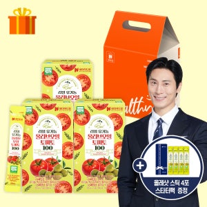 [선물세트] 네이처드림 리얼 유기농 올리브오일 토마토즙100 20ml 14포 3박스/올토샷