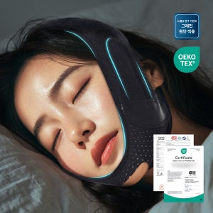 자미드네 입벌림방지 밴드 수면 코골이 구강호흡 기구 프로