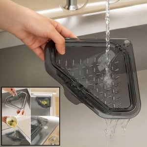 스탠다드엔 싱크대 자석 거름망 음식물 쓰레기 원터치 탈수 거치대 음쓰망