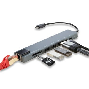 8in1 C타입 멀티허브 USB 3.0 노트북 HDMI DEX 아이패드 태블릿
