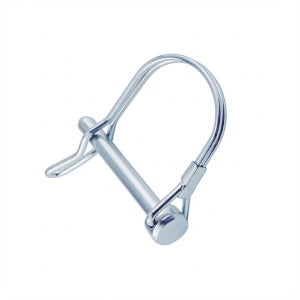 PTO핀 두께 6mm 원터치타입 트레일러 커플러 잠금핀 견인장치 고정핀