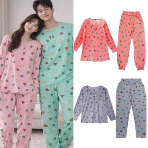남여 커플 피치세트 홈웨어 짱구잠옷세트 이지웨어 RM001 kk
