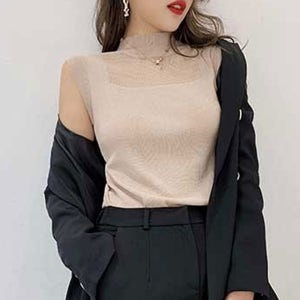 여성 민소매 티셔츠 이너 나시 여름 기본 날씬해보이는