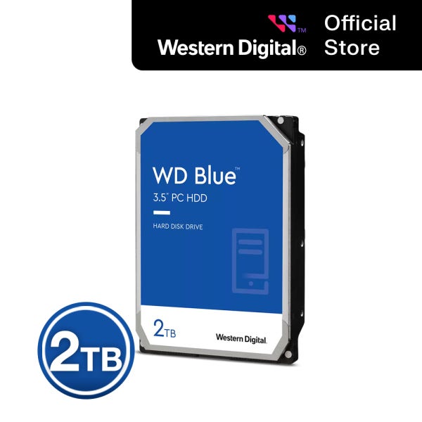 [CMR방식] WD BLUE 2TB HDD WD20EARZ 하드디스크 [우체국택배]