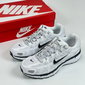 나이키 P6000 화이트 블랙 흰검 메탈릭 실버 운동화 P-6000