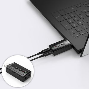 NEXTU USB 사운드카드 7.1채널 A타입 PC 노트북 사운드카드 NEXT-AV2306
