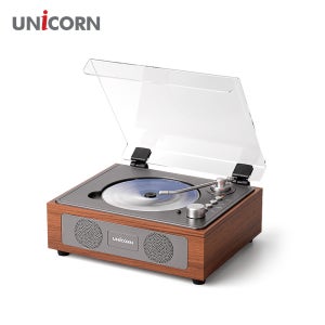 엔틱 레트로 블루투스 휴대용 무선CD플레이어 전용리모컨 MF-500CD