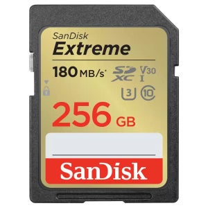SD SanDisk 256GB UHS-I 메모리카드 Extreme sd카드