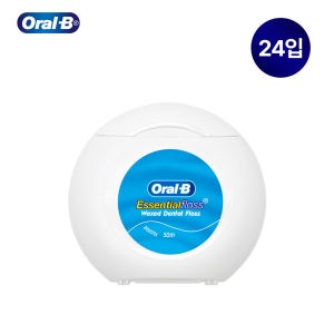 오랄비 왁스치실 50m 24개입 (대용량 팩)