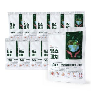 맘스패치 근육통 어깨통증완화 발바닥 힐링파스 혈액순환, 10세트, 100개입