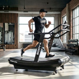 바디엑스 런닝머신 무동력트레드밀 스프린트 9900 저항강도조절 저소음 커브 곡선형