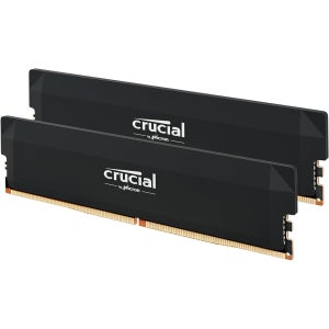 Crucial Pro 32GB DDR5 RAM 키트 (2x16GB) CL36 6000MHz 블랙