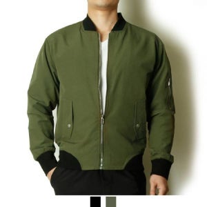 이지하우스 남자 블루종 자켓 캐주얼 점퍼 블랙 카키 간절기 잠바 745634 블랙,2XL