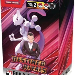 포켓몬카드 게임 스칼렛 바이올렛 운명적인 라이벌 빌드 & 배틀 박스 1박스(4팩) 영문판