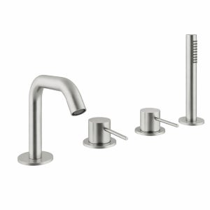 TREEMME 트리미 40mm 1368 IS 40 니켈 대붙이 4홀 데크욕조수전 택배