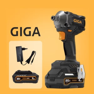 기가 충전 임팩 렌치 드라이버 임팩트 전동 드릴 G-806S 2.0Ah 배터리 1개