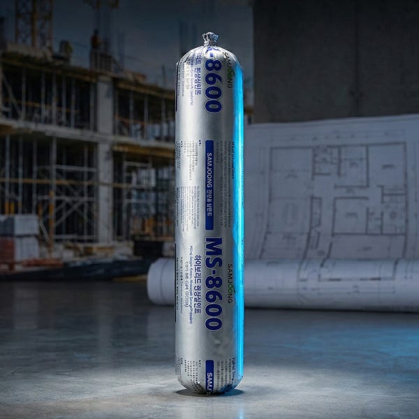 삼중 MS8600 변성우레탄 소세지 실리콘 500ml 회색 옥상 외벽 방수 실란트