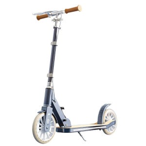 성인용 접이식 씽씽이 퀵보드 두발 수동 킥보드 브레이크 팬텀 블랙(브레이크 접이식 대형 휠)