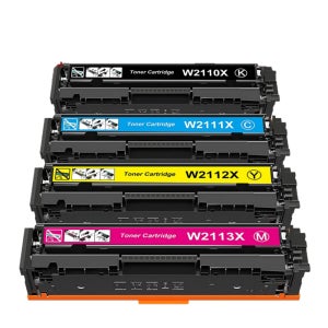 HP M282NW 토너 재생 대용량 4색세트 최신칩 W2110X