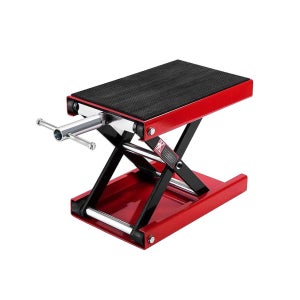 자키 유압 작키 핸드 소형 리프트 바이크 레드