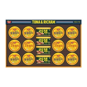 동원 튜나리챔 77호 선물세트 참치 햄 세트 명절 설 추석