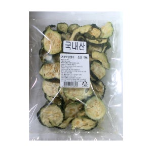 맑은 푸드 국내산 건호박말랭이 100g 1개