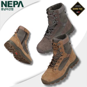 네파 트레킹화 남녀공용 등산화 고어텍스 방수 투습 미드컷 미끄럼방지 밀리터리 등산화