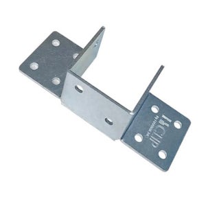 하이클립 25스틸E형 25X25mm 사각파이프 조인트 파이프 연결 부속 브라켓 건축용 구조물 DIY