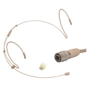 호환용 오디오테크니카 헤드 마이크 4핀 양쪽 셋 VTM-024 귀걸이 수업용