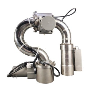 살수차 발사대 물대포 발사 노즐 워터건 고압 분무기 고정 설치 전용