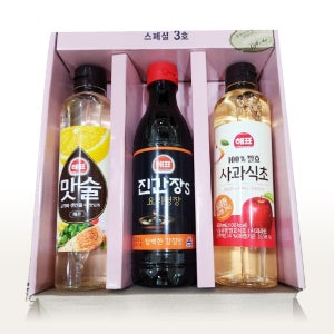 고급 명절 선물세트 스페셜 간장 식초 맛술 선물용 설날세트
