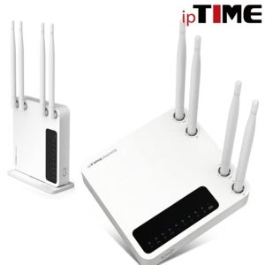 유무선 아이피타임 공유기 안테나4개 A604SE