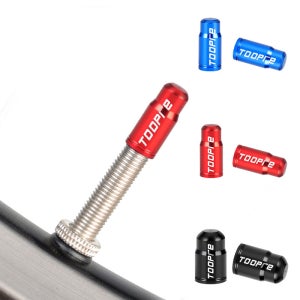 자전거 프레스타 알루미늄 밸브캡 뚜껑 마개 튜브캡 2개 1세트