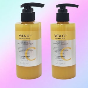 미샤 비타씨 플러스 올인원 팩 폼클렌저 2개